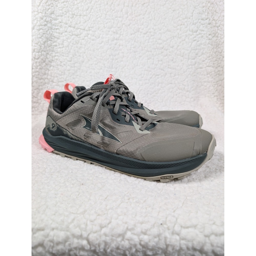 Altra Lone Peak 8 Womens 11 Trail Running Shoes Gray Pink AL0A85PR315 Hiking
